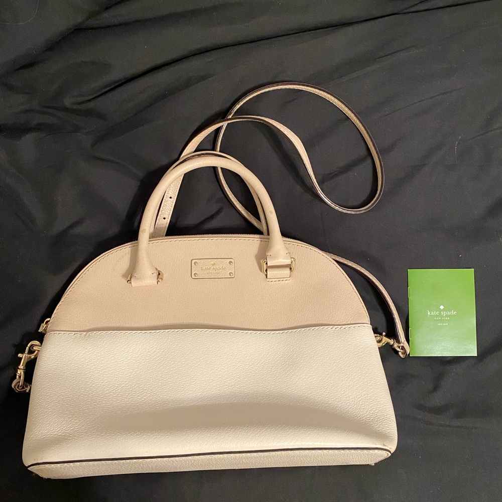Kate Spade Large Crossbody White/Cream